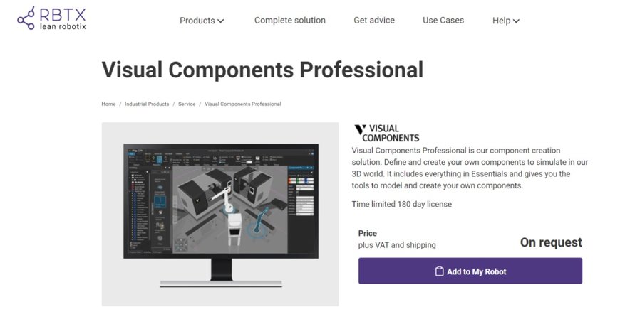 Visual Components partners with igus® to offer Low-Cost Automation with Easy-to-Use Simulation
